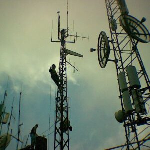 Foto Impianto sistema d’antenne multi frequenza per sala operativa