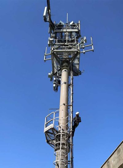 Basamento degli apparati alla messa on-air